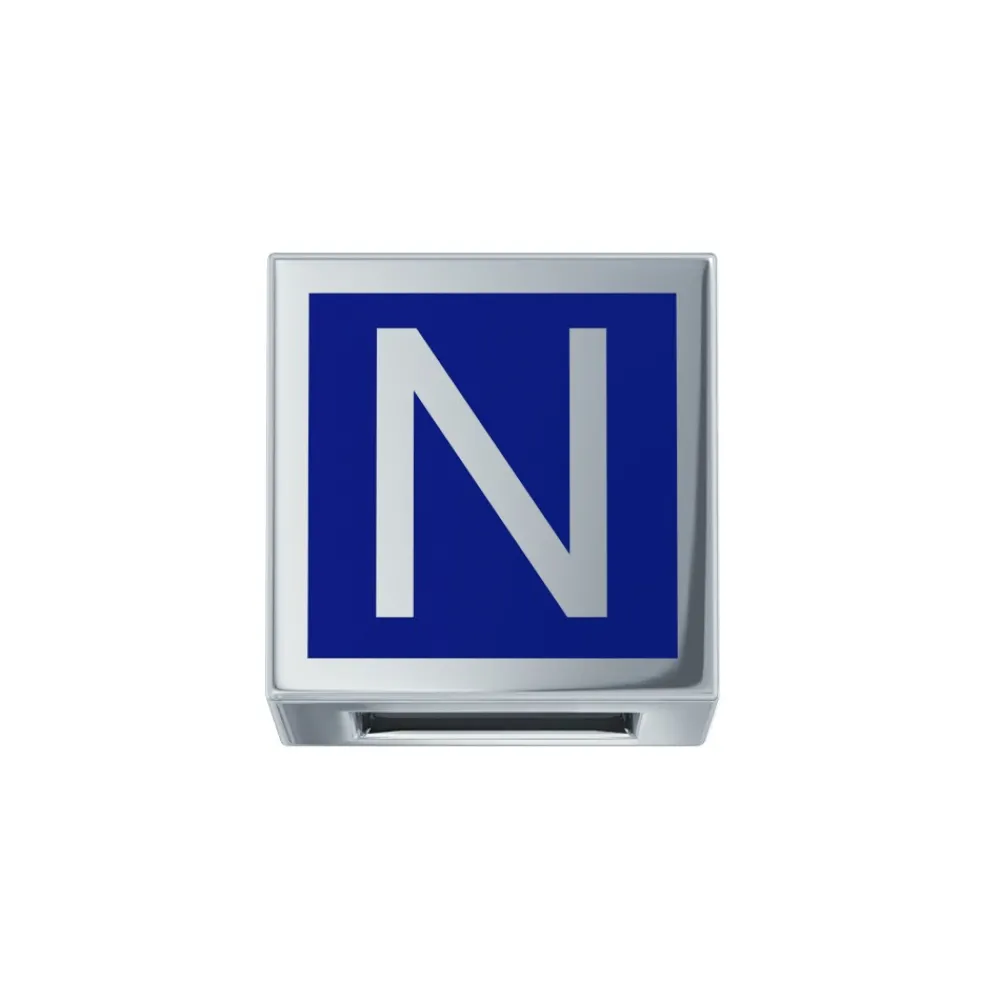elemento_lettera_oro_bian_0-9.webp DONNA ORO ELEMENTO LETTERA ORO BIANCO E SMALTO BLU