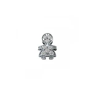 DONNA ORO ELEMENTO MAMMA IN ORO BIANCO E DIAMANTI - ELEMENTS ref. DCHF9185.003