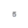 DONNA ORO ELEMENTO NUMERO 5 IN ORO BIANCO E DIAMANTI - ELEMENTS ref. DCHF9144N5.002