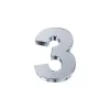 DONNA ORO ELEMENTO NUMERO  IN ORO BIANCO