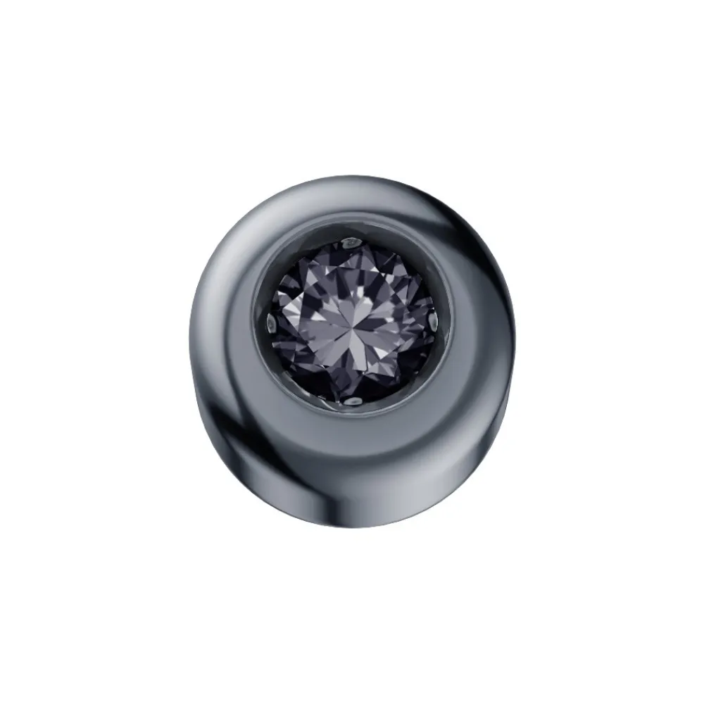 elemento_punto_oro_brunit_0.webp DONNA ORO ELEMENTO PUNTO ORO BRUNITO CON DIAMANTE NERO