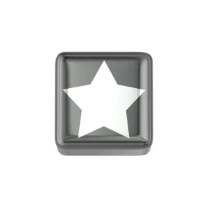 DONNA ORO ELEMENTO STELLA CERAMICA NERA