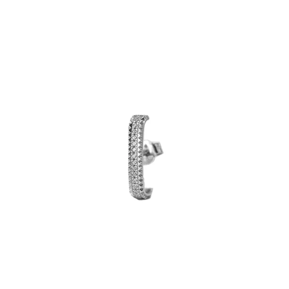 monoorecchino_huggiebar_e_0.webp RUE DES MILLE MONO-ORECCHINO HUGGIE-BAR E BORCHIE ref. ORZ-009-M2-RH