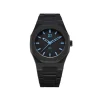 D1 MILANO NEON NERO - LANCETTE AZZURRE