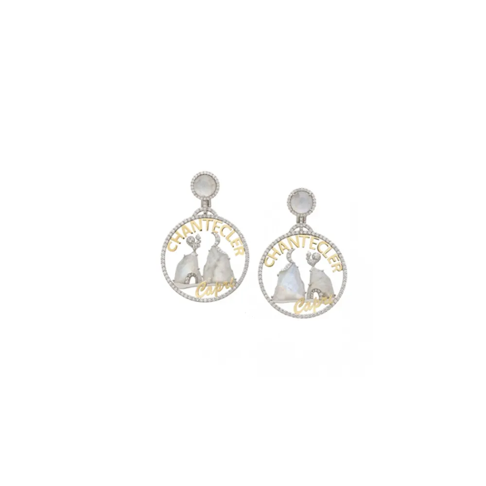 orecchini_chantecler_moon_0.webp CHANTECLER Orecchini moonlight in oro labradorite e diamanti ref. 40377