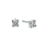 DONNA ORO ORECCHINI IN ORO BIANCO E DIAMANTI ref. DHOL7174.014