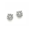 DONNA ORO ORECCHINI IN ORO BIANCO E DIAMANTI ref. DHOF9395.012
