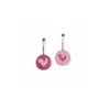 CHANTECLER Orecchini double face in argento e smalto ref. 32111