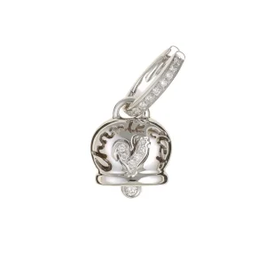 CHANTECLER Orecchino campanella medio in oro e diamanti ref. 17712