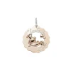 CHANTECLER Orecchino principe ranocchio innamorato piccolo in oro rosa e diamanti ref. 38059