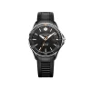 BAUME-MERCIER Orologio Clifton Club in acciaio ADLC con cinturino in caucci?Uomo, automatico, cassa rotonda, 42 mm