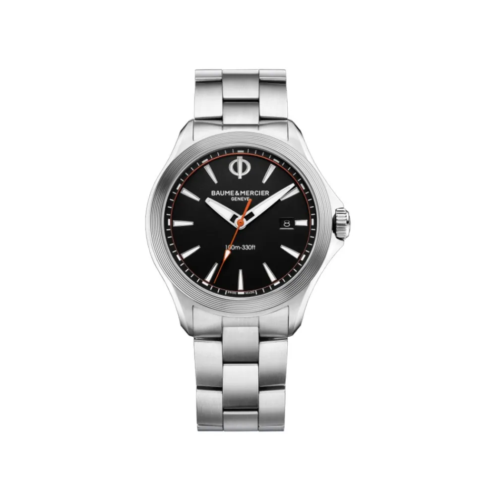 orologio_clifton_club_in__0-3.webp BAUME-MERCIER Orologio Clifton Club in acciaioUomo, quarzo, cassa rotonda, 42 mm