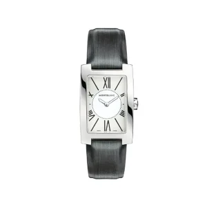 MONTBLANC OROLOGIO RETTANGOLARE IN ACCIAO PREGIATO PROFILE ELEGANCE ref. 107312