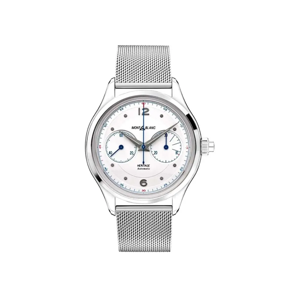 orologio_rotondo_montblan_0-10.webp MONTBLANC OROLOGIO ROTONDO IN ACCIAIO PREGIATO HERITAGE ref. 119952