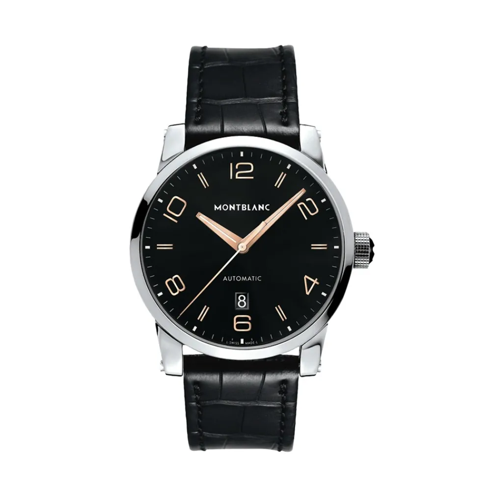 orologio_rotondo_montblan_0-17.webp MONTBLANC OROLOGIO ROTONDO IN ACCIAIO PREGIATO TIMEWALKER ref. 110337