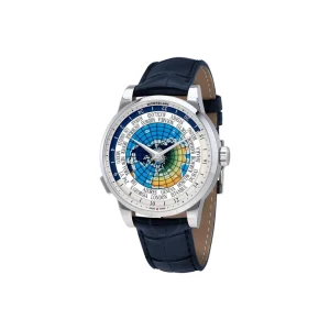 MONTBLANC OROLOGIO ROTONDO IN ACCIAIO PREGIATO HERITAGE ref. 116533