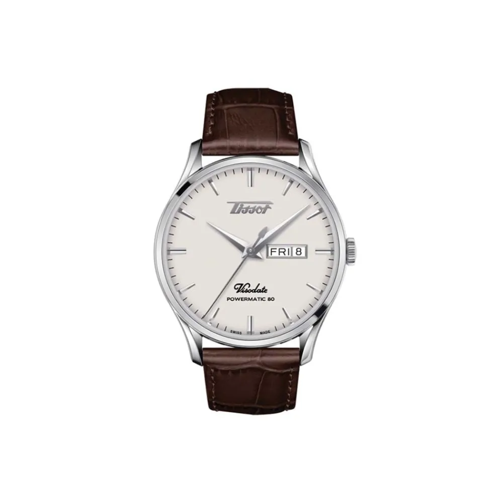 orologio_tissot_heritage__0.webp TISSOT OROLOGIO HERITAGE VISODATE POWERMATIC 80 UOMO T118.430.16.271.00 T1184301627100