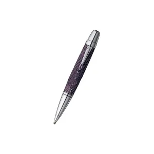 MONTBLANC PENNA A SFERA IN OTTONE PLACCATO ARGENTO ref. 9926