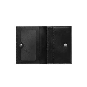 MONTBLANC PORTA BIGLIETTI DA VISITA IN PELLE NERO MEISTERSTÜCK ref. 126221