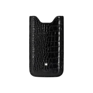 MONTBLANC PORTACELLULARE IN PELLE MARRONE MEISTERSTÜCK REF. 109628