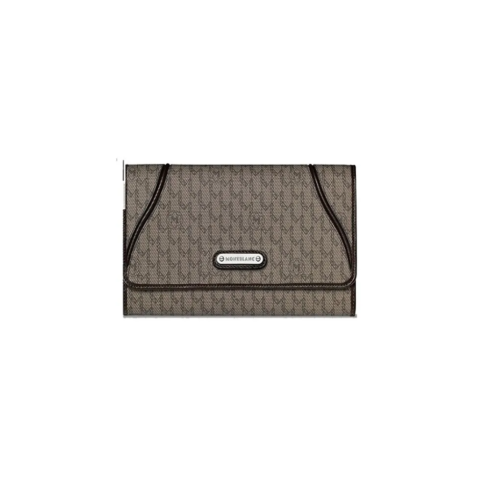portafoglio_montblanc_in__0-8.webp MONTBLANC PORTAFOGLIO IN PELLE MARRONE E TESSUTO MOCHA NIGHTFLIGHT LADIES ref. 107838