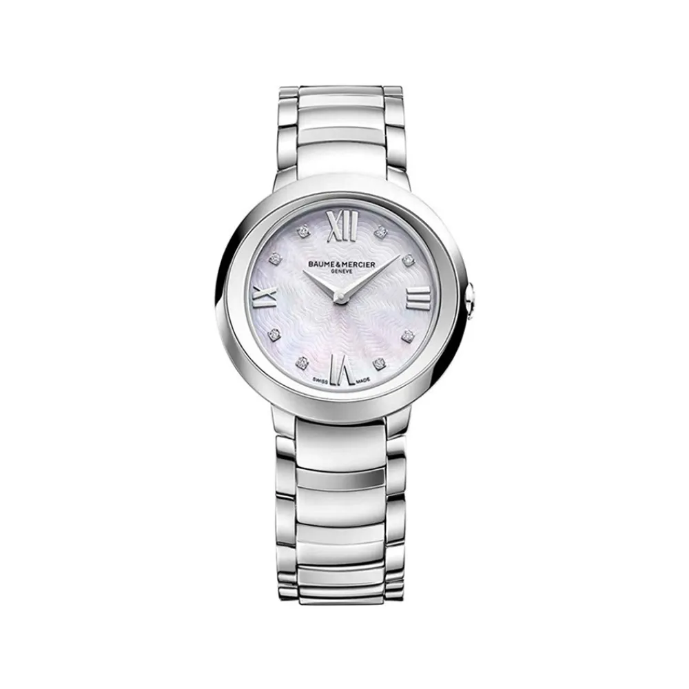 promesse_orologio_in_acci_0-1.webp BAUME-MERCIER Promesse, Orologio in acciaio.Donna, quarzo, forma rotonda, 30 mm.