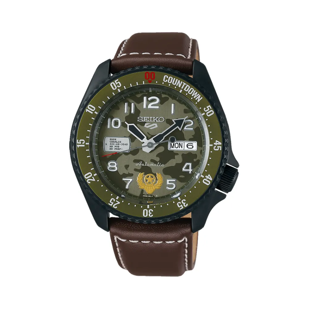 sports_ref_srpfk_street__0-1.webp SEIKO 5 SPORTS ref. SRPF21K1 Street fighter limited ed. GUILE