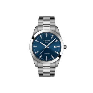 TISSOT T-CLASSIC UOMO GENTLEMAN TITANIUM ref. T127.410.44.041.00 T1274104404100 versatile ergonomico elegante