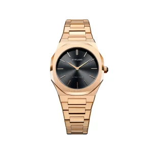 D1 MILANO ULTRA THIN BRACELET 34 MM GOLD NIGHT
